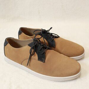 BOCAGE Men's Comfort Nubuck Derby Shoes Brown, Men's Size EUR 42, US 9